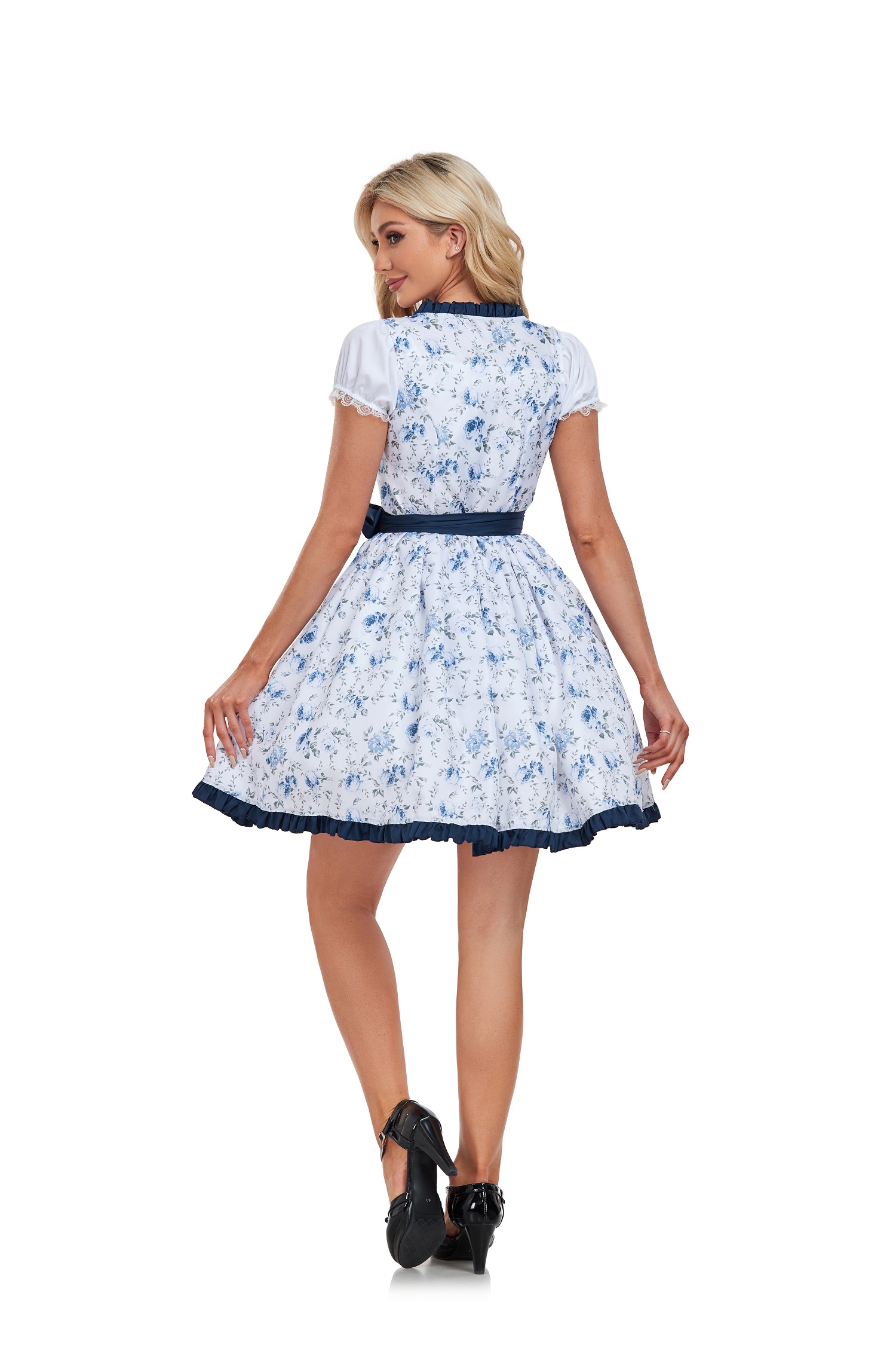 Womens Halloween Oktoberfest Costumes German Bavarian Beer Carnival Dresses